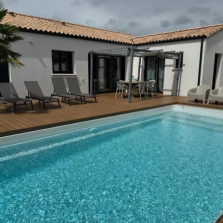 Quai Ouest - Elegante Maison Avec Piscine サン・ヴァンサン・シュル・ジャール